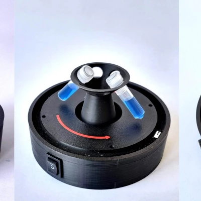 Máy ly tâm mini để bàn cho dải PCR và ống nghiệm