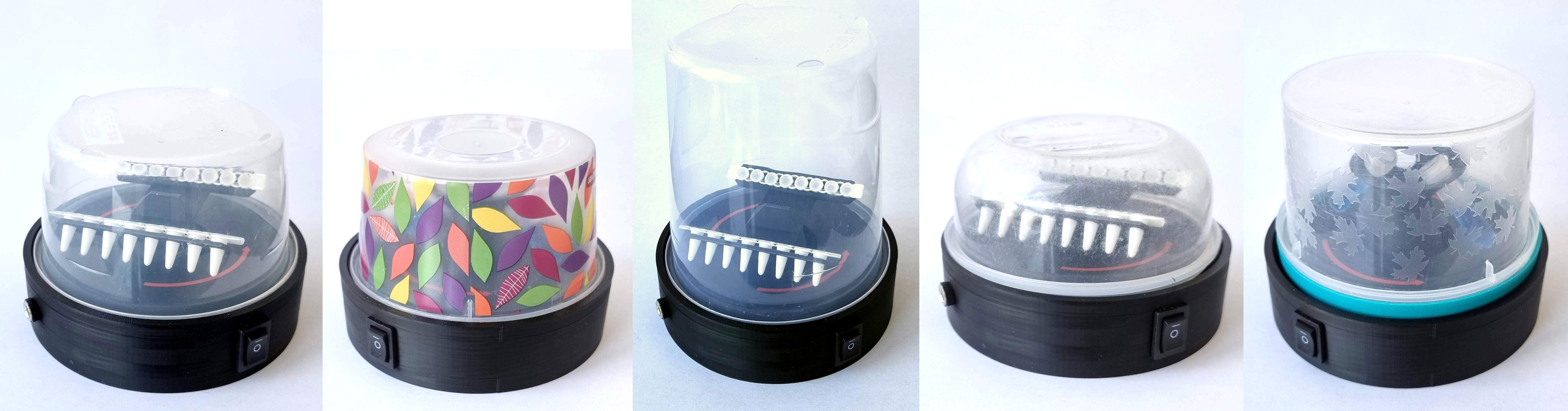 Máy ly tâm mini để bàn cho dải PCR và ống nghiệm