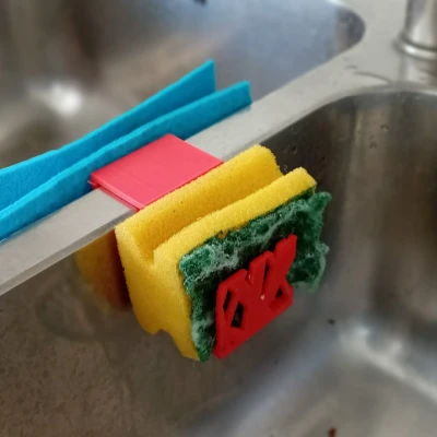 Giá đỡ bọt biển và miếng bọt biển vi ba