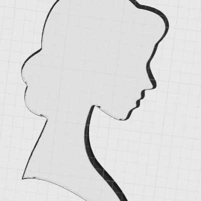 Đèn Led - Hình Phụ Nữ