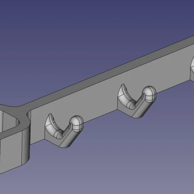 Móc treo máy sưởi khăn tắm / Khay treo khăn