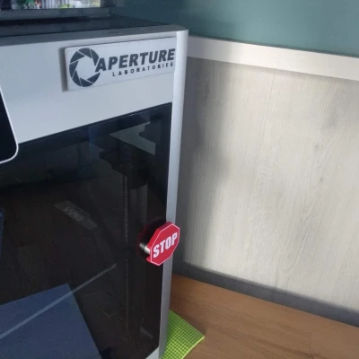 Tay Cầm X1C / P1S Có Biển Báo Dừng | Xin Đừng Làm Phiền Lúc In