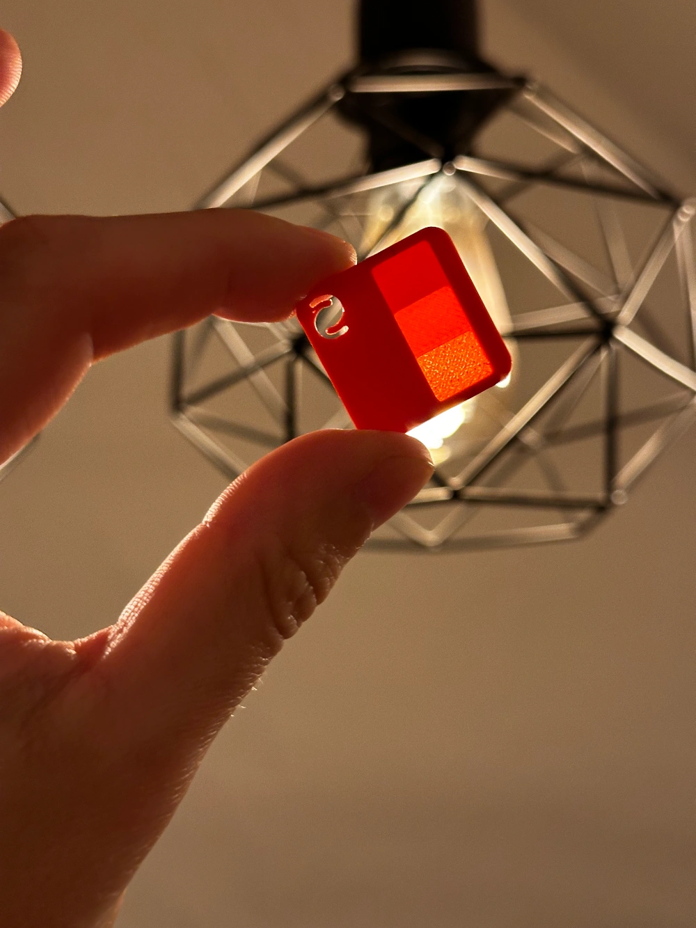 Mẫu kiểm tra độ trong suốt sợi filament (0.2, 0.4, 1.0 & 2.0 mm)