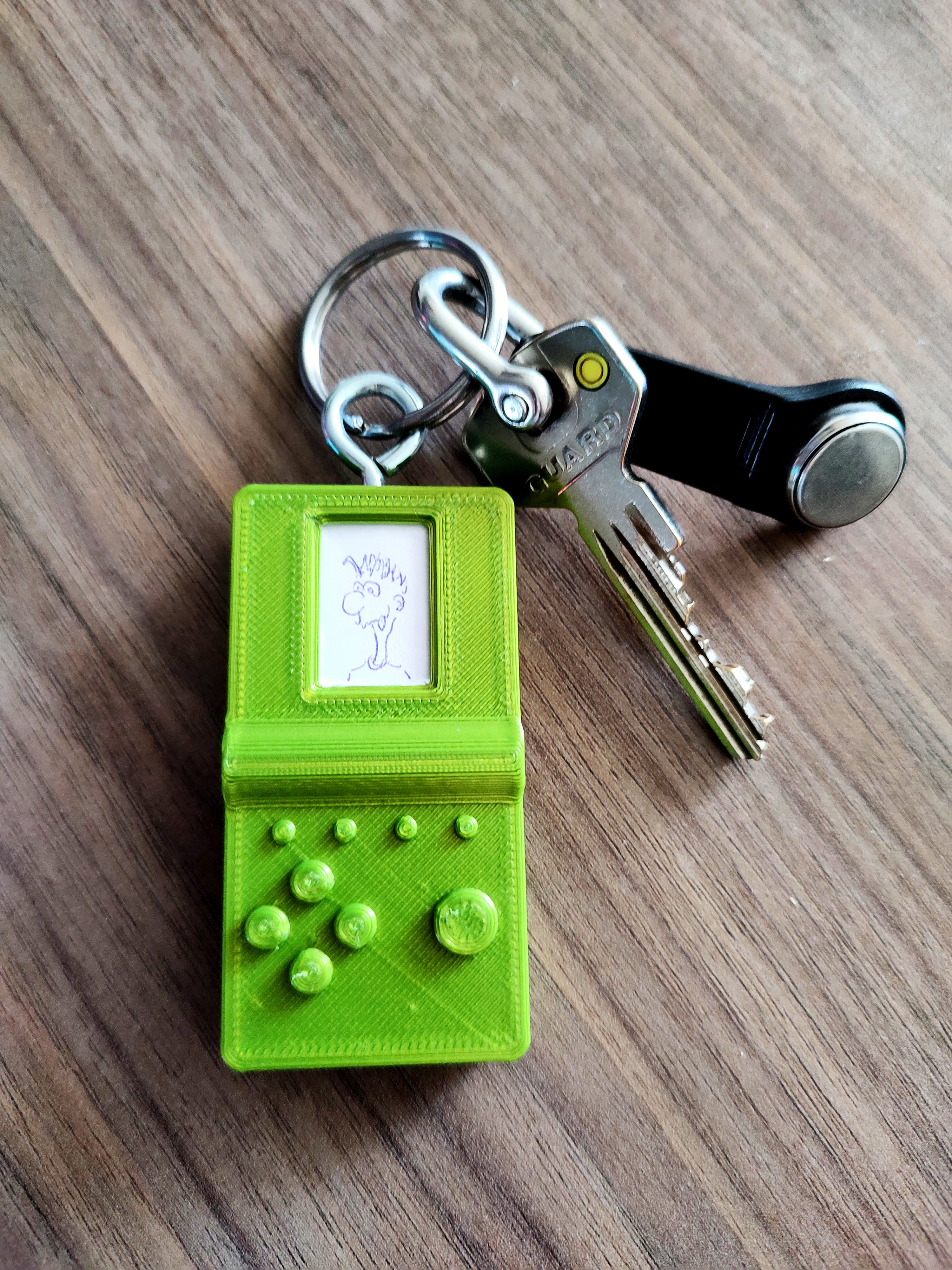 Móc khóa khung ảnh Tetris