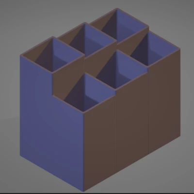 Kệ Sắp Xếp Bàn Làm Việc Đa Năng 6 Ngăn