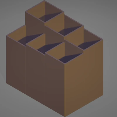 Kệ Sắp Xếp Bàn Làm Việc Đa Năng 6 Ngăn