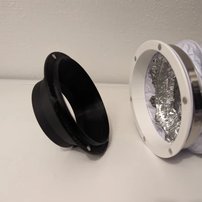 Adapter Nối Ống | 76mm sang 100mm | 3 inch sang 4 inch | Nam Châm