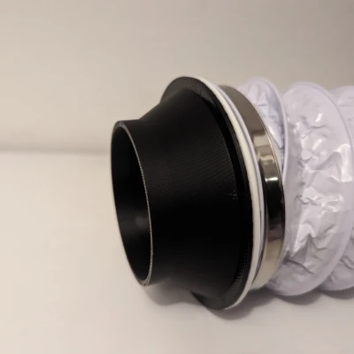 Adapter Nối Ống | 76mm sang 100mm | 3 inch sang 4 inch | Nam Châm