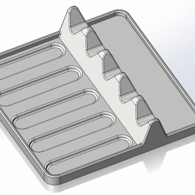 Hộp đựng dao muỗng nĩa lấy cảm hứng từ Mondrian