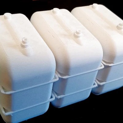 Mô hình xe tăng dầu sưởi tỉ lệ 1:10