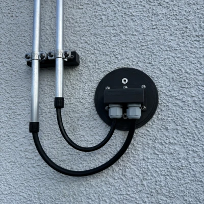 Ống Luồn Dây Điện Cho Gara 90mm