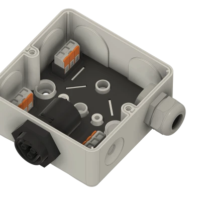 Chèn ổ cắm nguồn cho Spelsberg Abox 040