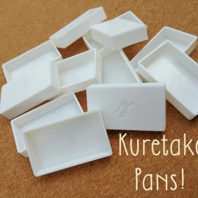 Khay Màu KURETAKE Cho Bảng Màu Nước & Màu Gouache