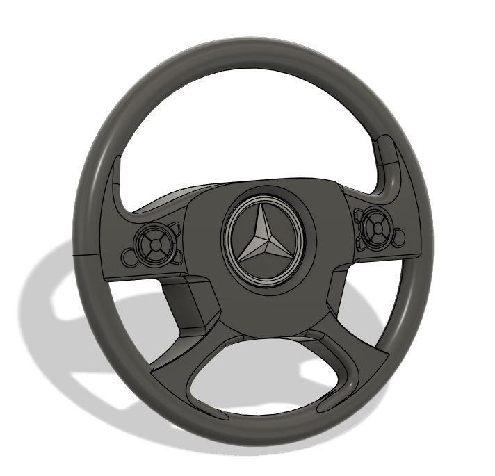 Vô lăng Mercedes UNIMOG (Xe RC / Xe tải RC)