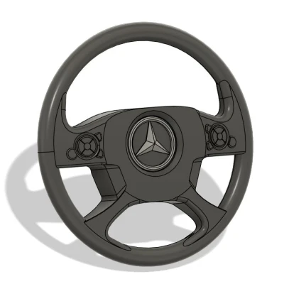 Vô lăng Mercedes UNIMOG (Xe RC / Xe tải RC)