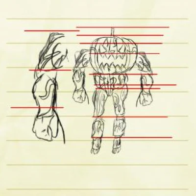 Mẫu Halloween Quả Bí Ngô Độc Ác