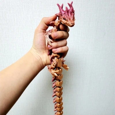 Mô hình RỒNG ĐỘC có khớp nối, mềm dẻo