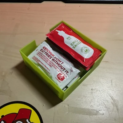 Hộp Đựng Sốt Đồ Ăn Nhanh