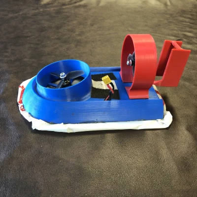 Hovercraft thể thao RC không chổi than đơn giản