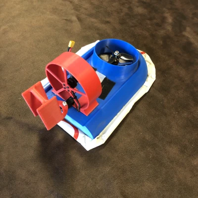 Hovercraft thể thao RC không chổi than đơn giản