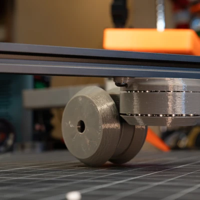 Tự làm Bánh xe xoay Caster