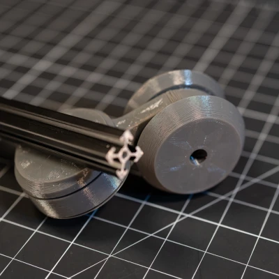 Tự làm Bánh xe xoay Caster