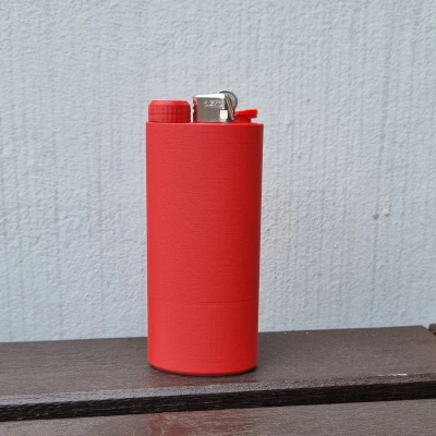 Hộp Đựng Bật Lửa BIC và Điếu Joint Size King