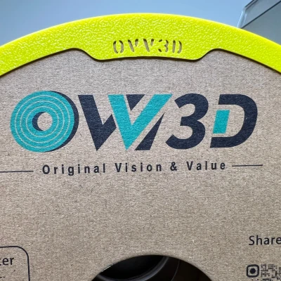 OVV3D 197mm Bambu Lab AMS Cardboard Spool Adapter Ring