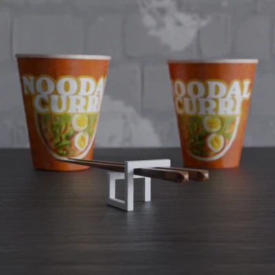 Kẹp Đũa Không Tưởng Độc Đáo