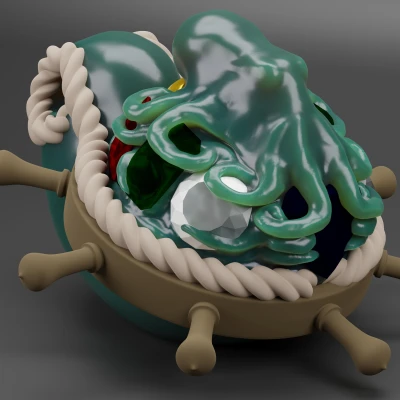 Covitus Bạch Tuộc Tham Lam [dây chuyền!]