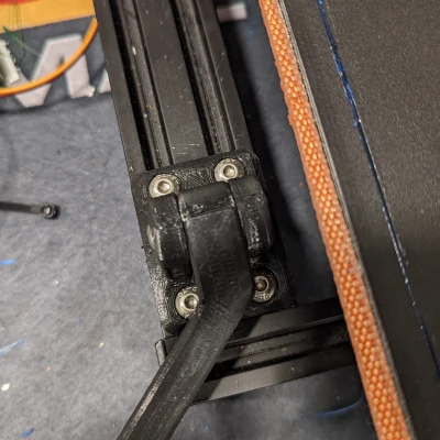 Vỏ và Giá đỡ PanelDue 7i cho Thanh định hình 2040