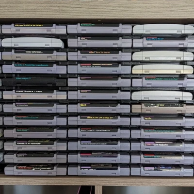 Giá Đỡ Băng SNES Cho Kệ Kallax