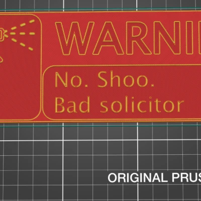 Biển Cấm Người Vận Động Mua Hàng