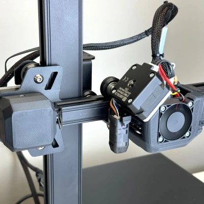 M3208 Ender 3 V2 Neo [Bộ đùn Micro Swiss NG] - Ốp Che Quạt và Giá đỡ