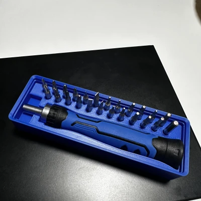 Khay Tua Vít Chính Xác Kobalt 25 Món Gridfinity