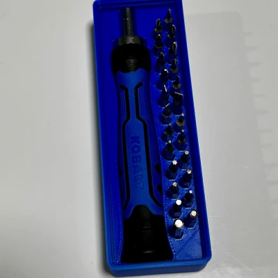 Khay Tua Vít Chính Xác Kobalt 25 Món Gridfinity