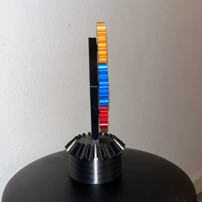 Cúp Vòng Quay STEM / Robot Làm Từ Bánh Răng Hành Tinh & Bánh Răng Thẳng