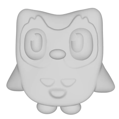 Mô Hình Chim Cú Duolingo