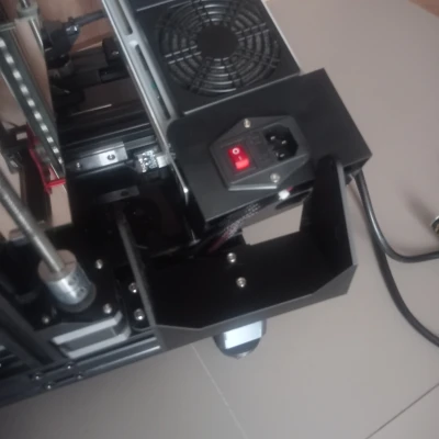 Giá đỡ di dời Nguồn Meanwell Ender 3 Pro cho Trục Z kép