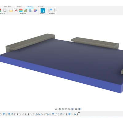 Giá đỡ laptop dưới bàn (không cần hỗ trợ)