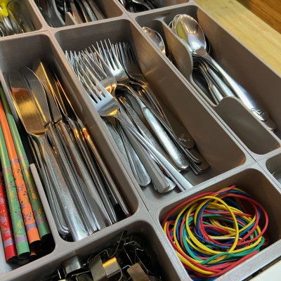 Khay Đựng Muỗng Nĩa Cho Ngăn Kéo Ikea 60cm Cũ