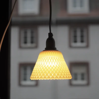 Chao Đèn Kiểu Giỏ Mây