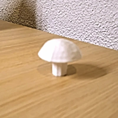 Mô Hình Nấm Fliegenpilz 3D