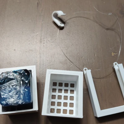 Rổ đựng viên tẩy cho két nước xả bồn cầu