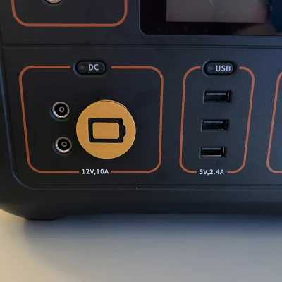 Nắp Che Bụi 12V Cho Jackery Explorer