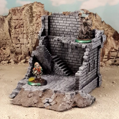 Ulvheim building and ruins - A