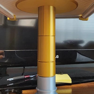 Chỉnh sửa Đèn Lithophane của Les Kaye (thiết kế vòng và cụm kẹp mới)