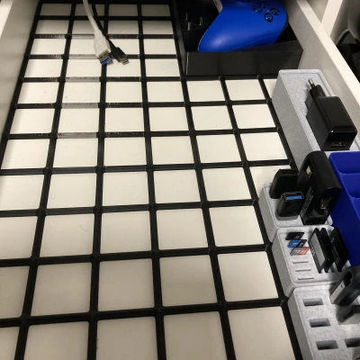 Khay Đáy Ikea Alex Gridfinity (Vừa Vặn Hơn)