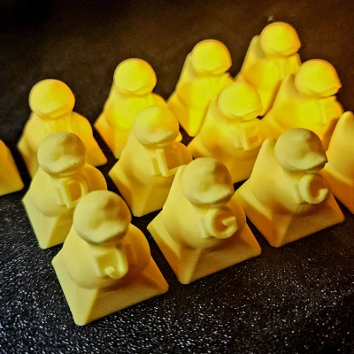 QUECKRTY - Nút Bàn Phím Hình Vịt Cao Su - Chuẩn MX