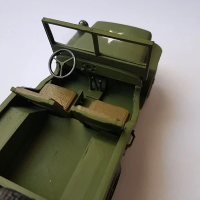 Xe Jeep Willys WW2 - Tỉ lệ 1/23